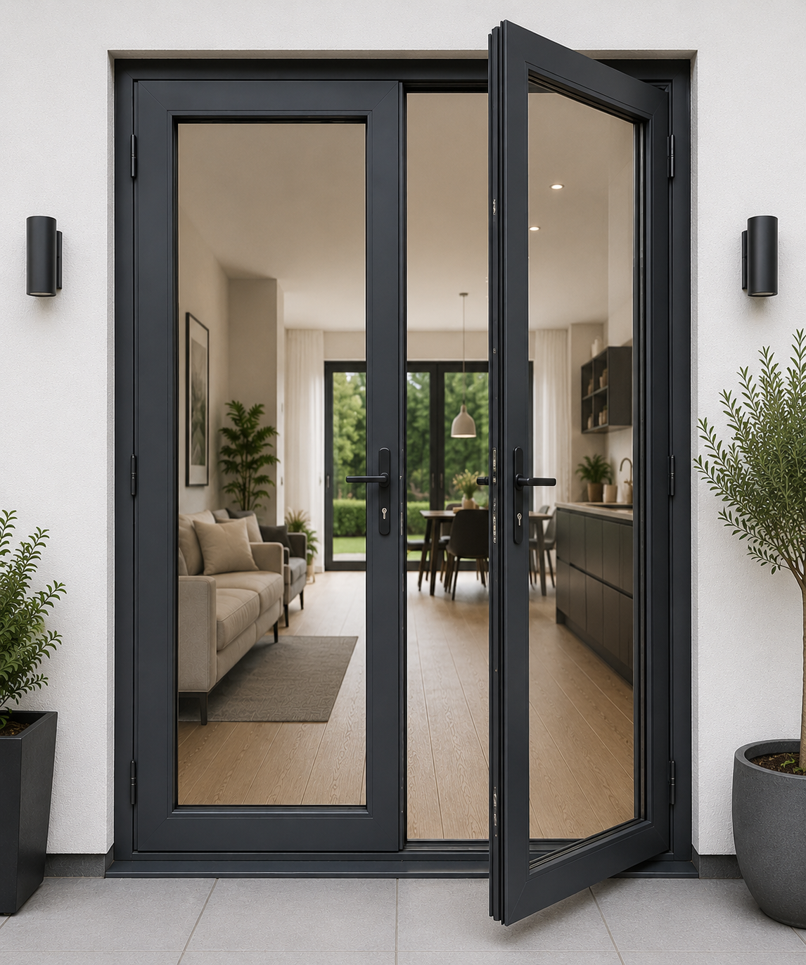 Vero Aluminium Aluminium Casement Doors