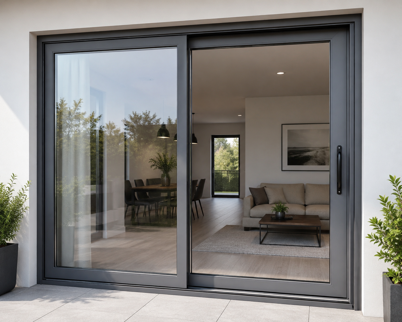 Vero Aluminium Aluminium Sliding Door